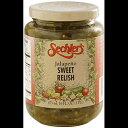 Sechler's ハラペーニョ スイート レリッシュ 16 fl. オズ。ガラス瓶(1個入り) Sechlers Sechler's jalapeno sweet relish 16-fl. oz. glass jar(Pack of 1)