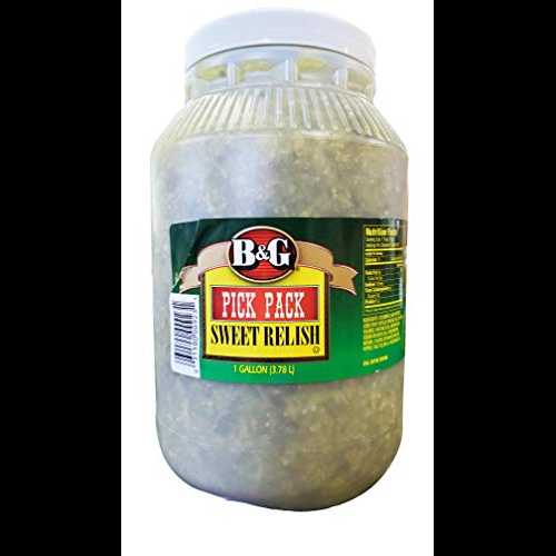 B&G ピックパック スイート レリッシュ、1 ガロン B&G Pick Pack Sweet Relish, 1 Gallon