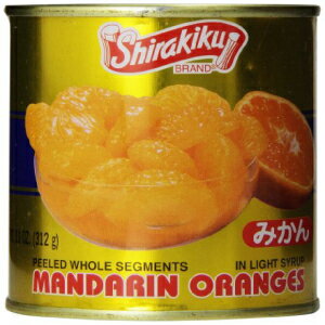 白菊みかん 11オンス (12個入) Shirakiku Mandarin Oranges, 11-Ounce (Pack of 12)