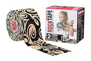 ロックテープ、タトゥー、2インチ x 16.4フィート (5cmx5m) RockTape, Tattoo, 2