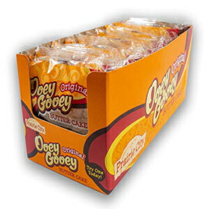 Prairie City Bakery Ooey Gooey Butter Cake、10 ケーキ、オリジナル、20 オンス Prairie City Bakery Ooey Gooey Butter Cake, 10 Cakes, Original, 20 Ounce