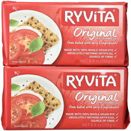 Ryvita オリジナル ライ麦クリスプブレッド、8.8 オンス、2 個パック Ryvita Original Rye Crispbread, 8.8 oz, 2 pk