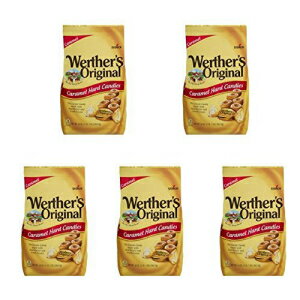 ヴェルタースオリジナルキャラメルハードキャンディー、34.0オンスバッグ（5パック） Werther's Original Caramel Hard Candy, 34.0-Ounce Bags (Pack of 5)