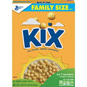 GMI KIX Kix シリアルボックス、18 オンス GMI KIX Kix Cereal Box, 18 oz