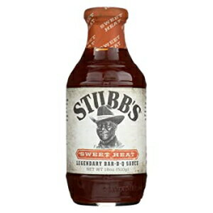 X^buX XEB[g q[g \[X o[xL[ BBQ 18 IX {gA6 pbN Stubbs Sweet Heat Sauce Barbecue BBQ 18oz Bottle, 6 Pack