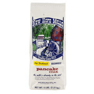 New Hope Mills 簡単に作れるそば粉パンケーキミックス - 5ポンド バリューサイズバッグ New Hope Mills Easy To Make Buckwheat Pancake Mix- 5 lb. Value Size Bag