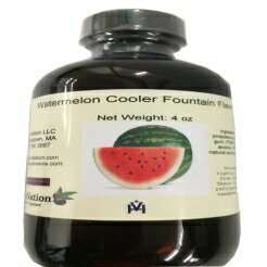 OliveNation スイカ クーラー フレーバー ファウンテン - 8オンス - コーシャラベル - グルテン、砂糖、カロリー、アルコールフリー - スムージー、アイスクリーム、シェイク、その他の飲み物に最適 OliveNation Watermelon Cooler Flavor Fountain - 8