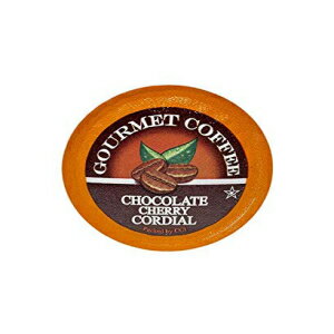 Chocolate Cherry Cordial Gourmet Coffee, 100 Single Serve Cups