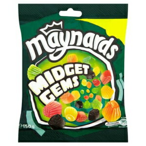 ベスト オブ ブリティッシュ メイナーズ ミゼット ジェム 150g Best Of British Maynards Midget Gems 150g