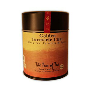 ザ・タオ・オブ・ティー ゴールデンターメリックチャイ、4オンス The Tao of Tea Golden Turmeric Chai, 4 Ounce