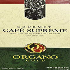 Organo Gold Cafe Supreme 100% Certified Ganoderma Extract Sealed