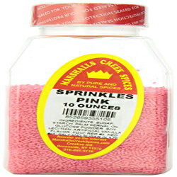マーシャルズ クリーク スパイス スプリンクル ピンク、10 オンス Marshall's Creek Spices Marshall’s Creek Spices Sprinkles Pink, 10 Ounce