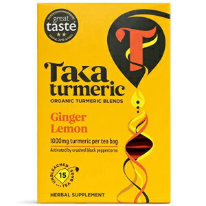 Taka Turmeric Tea, Organic Ginger Lemon (4 x Ca