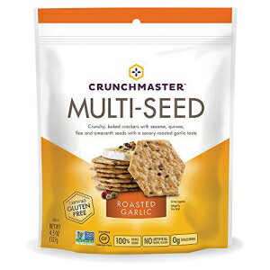 Crunchmaster ޥ å å4.5  Crunchmaster Multi-Seed Crackers, Roasted Garlic, 4.5 oz.