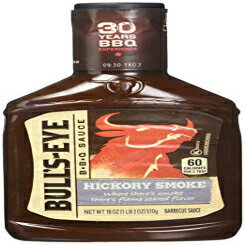 Bull's-Eye, BBQ Sauces, 18oz Bottle (Pack of 3) (Choose Flavors Below) (Hickory Smoke)