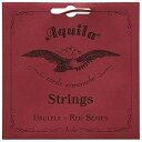 Aquila レッド シリーズ AQ-86 コンサート ウクレレ弦 - Low G - 4 個 1 セット Aquila Red Series AQ-86 Concert Ukulele Strings - Low G - 1 Set of 4