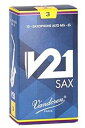 Vandoren SR813 Alto Saxophone V21 Reeds Strength 3; Box of 10