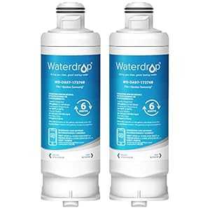 Waterdrop DA97-17376B 冷蔵庫用水フィルター、Samsung DA97-17376B、DA97-08006C、HAF-QIN、HAF-QIN/EXP に対応、2個パック Waterdrop DA97-17376B Refrigerator Water Filter, Compatible with Samsung DA97-17376B, DA97-08006C, HAF-QIN, HAF-QIN/EX Waterdrop DA97-17376B 冷蔵庫用水フィルター、Samsung DA97-17376B、DA97-08006C、HAF-QIN、HAF-QIN/EXP に対応、2個パック Waterdrop DA97-17376B Refrigerator Water Filter, Compatible with Samsung DA97-17376B, DA97-08006C, HAF-QIN, HAF-QIN/EX