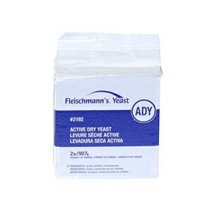 Fleischmann's Simply Homemade Fleischmanns Dry Active Baking Yeast 12 Case 2 Pound