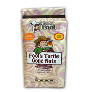 The Coffee Fool Turkish Powder, Fool's Decaf Turtle Gone Nuts, 12 Ounce