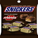 楽天GlomarketSNICKERS ミニサイズ チョコレート キャンディバー 4.4 オンス バッグ （12 個パック） SNICKERS Minis Size Chocolate Candy Bars 4.4-Ounce Bag （Pack of 12）