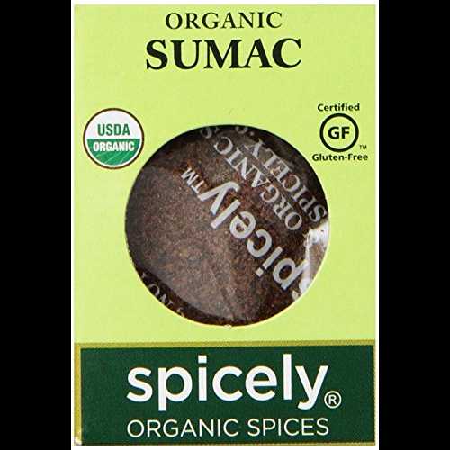 スパイスリー オーガニック ウルシ グラウンド 0.45 オンス ecoBox 認定グルテンフリー Spicely Organics Spicely Organic Sumac Ground 0.45 Ounce ecoBox Certified Gluten Free