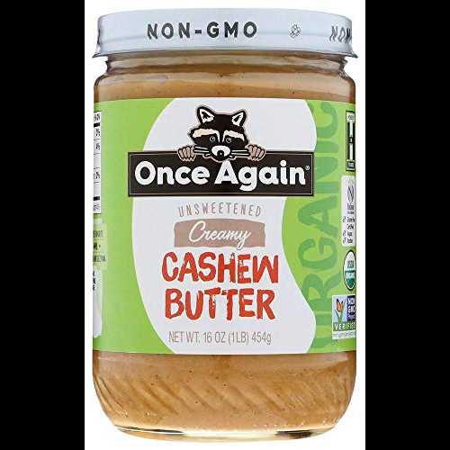 オーガニック クリーミー カシュー バター 16 オンス (454 グラム) 瓶 Once Again Organic Creamy Cashew Butter 16 Ounce (454 Grams) Jar オーガニック クリーミー カシュー バター 16 オンス (454 グラム) 瓶 Once Again Organic Creamy Cashew Butter 16 Ounce (454 Grams) Jar