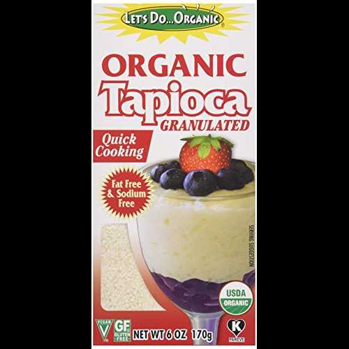 Lets Do, タピオカ顆粒オーガニックグルテンフリー、6オンス Let's Do...Organics Lets Do, Tapioca Granules Organic Gluten Free, 6 Ounce