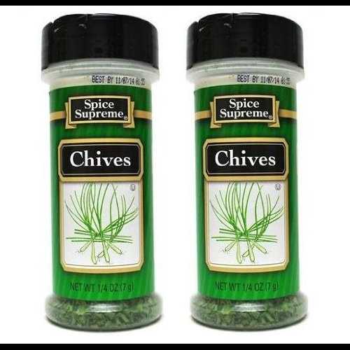 スパイス シュプリーム シーズニング: チャイブ (2 個パック) 0.25 オンス サイズ Spice Supreme Seasonings: Chives (Pack of 2) .25 oz Size