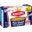 Mueller's ポットサイズの細いスパゲッティ パスタ、16 オンス Mueller's Pot-Sized Thin Spaghetti Pasta, 1...
