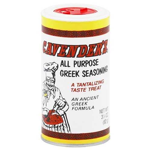 Cavender's 万能ギリシャ調味料 - 3.25 オンス (3 個パック)- Cavender's All Purpose Greek Seasoning - 3.25 oz (pack of 3)-