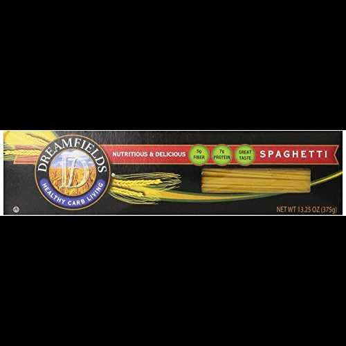 Dreamfields Pasta Healthy Carb Living, Spaghetti, 13.25-Ounce Boxes (Pack of 3)