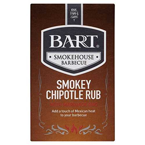 Bart Smokehouse バーベキュー スモーキー チポトレ ラブ (27g) - 2 個パック Bart Smokehouse Barbecue Smokey Chipotle Rub (27g) - Pack of 2