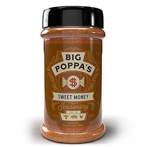 スイートマネー BBQ ラブ 14オンス Big Poppa Smokers Sweet Money BBQ Rub 14oz.