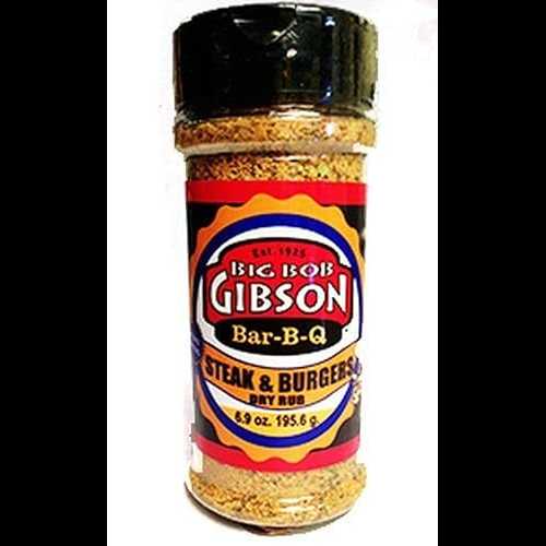 ビッグ ボブ ギブソン ステーキ & バーガー ラブ Big Bob Gibson Steak & Burgers Rub(4)