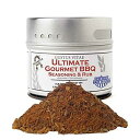 Gustus Vitae - 究極のグルメ BBQ ラブ - 非遺伝子組み換え - 磁気缶 - グルメ調味料 - 少量ずつ製造 Gustus Vitae - Ultimate Gourmet BBQ Rub - Non GMO - Magnetic Tin - Gourmet Seasoning - Crafted in Small Batches