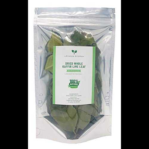 Alanya アロマ乾燥コブミカン葉、0.5 オンス、カリフォルニア産 Alanya Aroma Dried Kaffir Lime Leaves, 0.5 Oz, Grown in California Alanya アロマ乾燥コブミカン葉、0.5 オンス、カリフォルニア産 Alanya Aroma Dried Kaffir Lime Leaves, 0.5 Oz, Grown in California
