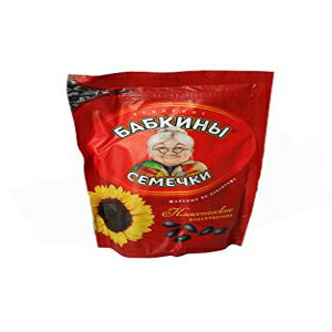 バブキニ セメチキ ローストひまわりの種 300g (2個パック) Babkini Semechki Sunflower Seeds Roasted 300g (pack of 2)