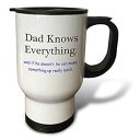 3dRose You Cant Scare Me I Drive a Bus Bus Driver School Bus Driver Travel Mug, 14-Ounce