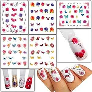 La Demoiselle Bright Water Transfer Tattoo Stickers /LD1/- F La Demoiselle Bright Water Transfer Tattoo Stickers /LD1/- F