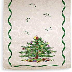 Spode Christmas Tree Table Runner 14 x 72-Inch