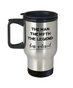 The Man The Myth The Legend has Retired トラベルマグ - 退職ギフト - ノベルティ誕生日ギフトアイデア SpreadPassion The Man The Myth The Legend has Retired Travel Mug - Retirement Gifts - Novelty Birthday Gift Idea