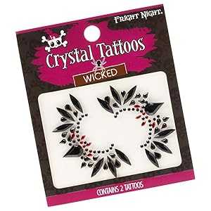 Fright Night Wicked Tattoo- Halloween temporary tattoo