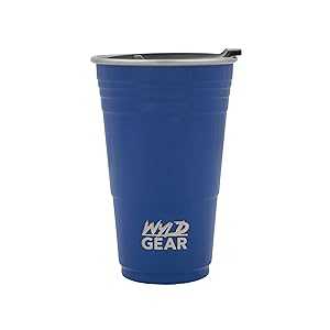 Wyld Gear The WYLD Cup (16oz, Blue) Stainless Steel Party Cup Tumber w...