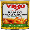 Vigo Vigo v[ppA8IX (6pbN) Vigo Vigo Plain Panko Bread Crumbs, 8 Ounce (Pack of 6)