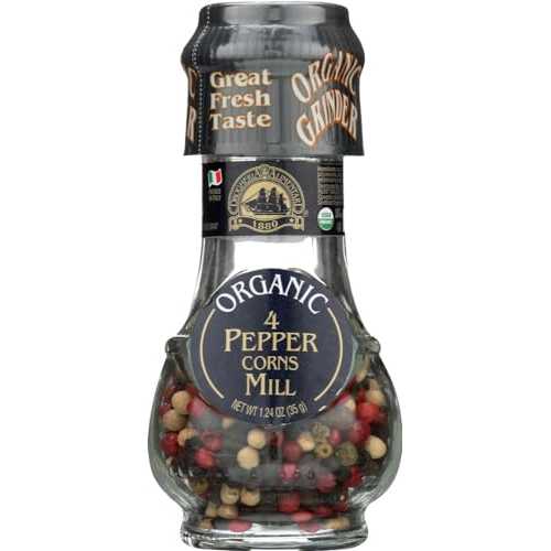 Drogheria & Alimentari, Organic 4 Seasons Peppercorns Mill, 1.23 oz (35 g)