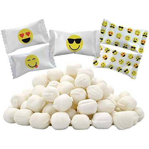 The Dreidel Company Cool Smile Buttermints, Mint Candies, After Dinner Mints, Butter Mint Candy, Fat-Free, Kosher Certified, Individually Wrapped (55 Pieces)