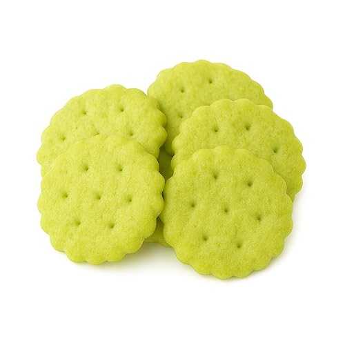 caincosmetic Non Fried Melon Flavor Cracker 280g (9.87oz), Pack of 5