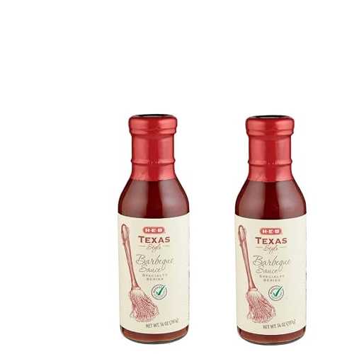 H E B Specialty Series Barbeque Sauces - 2 pack (Texas 14oz)