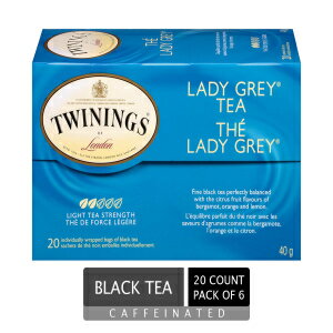 20カウント トワイニングティーレディグレーティー 20 ct Visit the Twinings Store 20 Count (Pack of 1), Twinings Tea Lady Grey Tea, 20 ct